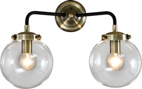 Fali Lámpa Fekete Odelia ITALUX-MB1009-2
