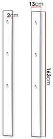 Fali fogas szett (2 db.) Semplo SM 05 (szürke) . 1105881