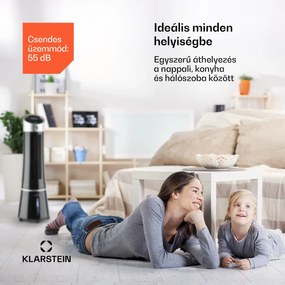 Klarstein Skyscraper Ice Smart, 4 az 1-ben, léghűtő és ventilátor, WiFi, 210m³/ó, távirányítóval