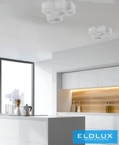UNIVERSO Gipsz Mennyezeti lámpa 5xGU10 330x240x150mm IP20 fehér