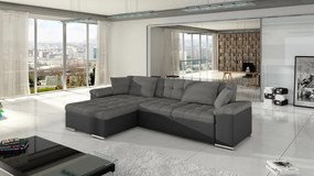 Sarok ülőgarnitúra Dante (J) (öko-bőr Soft 066 + Lawa 02). 1058082