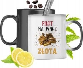 Pilóta Bögre Varázslatos Születésnapi Ajándék Nyomtatott Fotóval