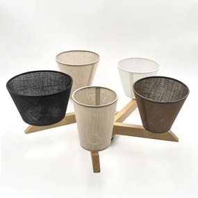 Brilagi - LED  Felületre szerelhető csillár  ANTHONY 5xE14/40W/230V tölgy