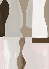 Poszter 50x70 cm Pastels en Forme – Anna Johansson – The Poster Club