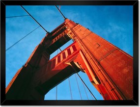 Poszterek keretben 40x30 Golden Gate