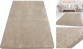 Divatos Szőnyeg Hálószoba Nappaliba Puha Sűrű Vastag Bézs 200X200 cm Beverly
