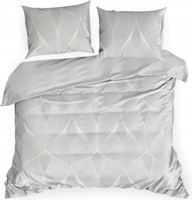 Ágyneműhuzat 160x200 Szett Pamut Szatén Kétoldalas Párnahuzat 70x80