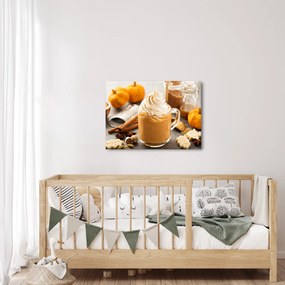 Kép - Tök latté (70x50 cm)