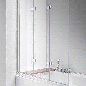 Triad || 6mm, 120x140 kádparaván, 3 részes, összehajtható, nano nélkül