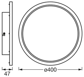 Ledvance - LED Dimmelhető fürdőszobai lámpa DISC LED/25W/230V Wi-Fi IP44