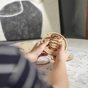 RoboTime - 3D fa mechanikus puzzle Világító gömb