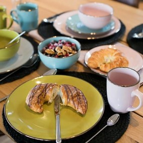 Mäser Metallic RIM Pastel 16 részes étkészlet