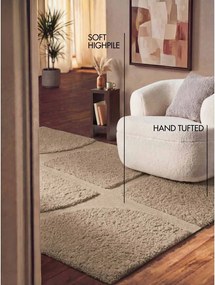 Bézs kézi szövésű szőnyeg 200x300 cm Lambeth Jasper – Ted Baker