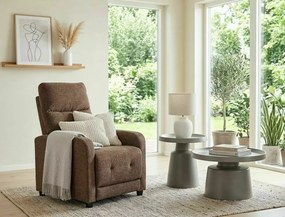 Rodos dohányzóasztal szett bézs