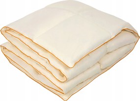 Tollpaplan 180x200 Prémium egész éves, 70% Toll, 100% Pamut Ecru