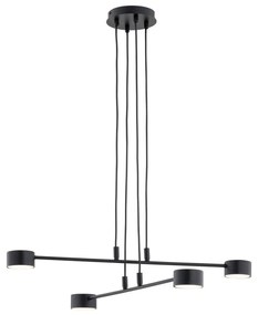 Csillár zsinóron MODUS 4xGX53/12W/230V fekete