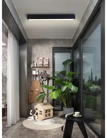 Immax NEO 07074-90-LED Dimmelhető mennyezeti lámpa CANTO 50W/230V fekete Tuya + távirányító