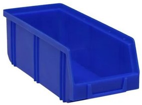 Manutan Expert műanyag doboz 8,3 x 10,3 x 24 cm, kék