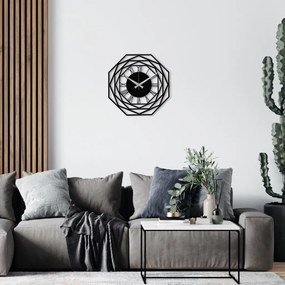 Enzoclock fém falióra, 48×48 cm – S012