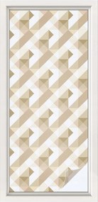 Öntapadós Ablakfólia Adatvédelem Háromszög mintás 50x116