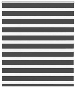 zebrafüggönnyel fekete szövetszélesség 115,9 cm poliészter