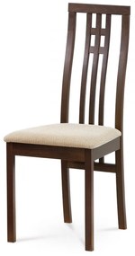 Scaun din lemn masiv de culoare nuc Bc-2482