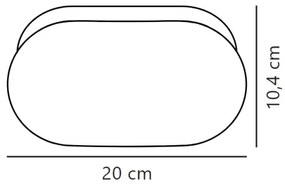 Nordlux - Fürdőszobai fali lámpa FOAM 1xE27/55W/230V IP44 fehér