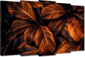 Vászonkép 150x95 Narancssárga levelek
