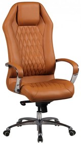 MONTEREY bőr irodai szék - caramel