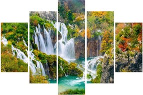 Kép - Plitvicei-tavak Nemzeti Park (150x105 cm)