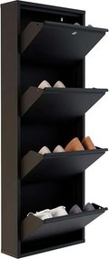 Locking 4 Piece Metal - Black
