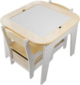 Gyerek ülőgarnitúra multifunkciós asztallal és tároló