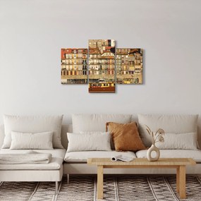 Kép - Vízparti negyed, Portugália (90x60 cm)