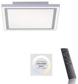 Leuchten Direkt 14850-16 - LED Dimmelhető lámpa LED/17W/230V + LED/13W + távirányító