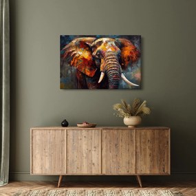 Kép - Egy elefánt festése (90x60 cm)