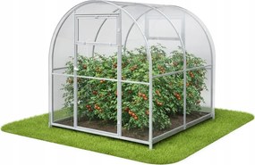 Polikarbonát üvegház Kerti alagút 2x2 m profilok 20x20 polikarbonát 3mm