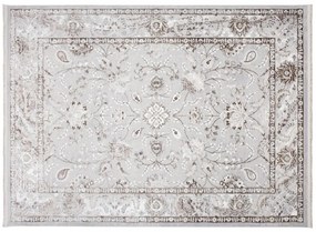 SAHARA Modern mintás vintage szőnyeg világos bézs színű  és szürke  Szélesség: 80 cm | Hossz: 150 cm