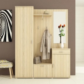 előszoba, tölgy sonoma, AMALIA