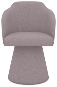 Levendula színű kárpitozott étkezőfotel Kanoa – Makamii