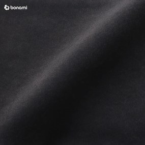 Sötétszürke kárpitozott franciaágy tárolóhellyel ágyráccsal 180x200 cm Juniper – Mazzini Beds