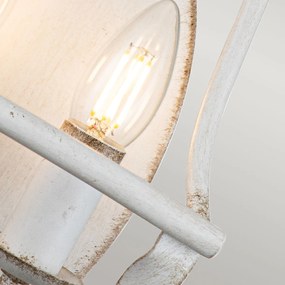 Quoizel klasszikus vintage fali lámpa bradbury fehér elsqz-bradbury2-awh