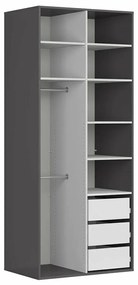 Ruhásszekrény Flex 111 (grafit) . 1098228