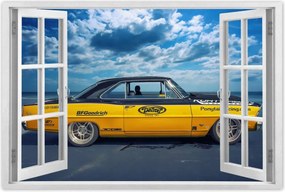 Poszter 60x40 Sárga Chevy Nova Ss