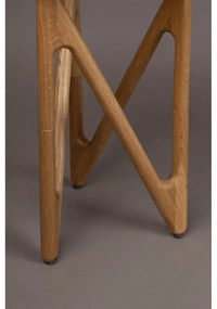 Kerek tárolóasztal üveg asztallappal ø 40 cm Naia – Dutchbone