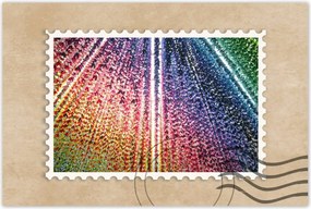 Poszterek 90x60 Többszínű origami