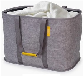 Szürke textil összehajtható szennyeskosár 55 l Hold-All Max – Joseph Joseph