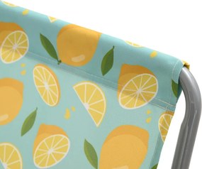 Összecsukható strandnyugágy SAND LEMON, színes kivitel
