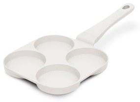 Berlinger Haus indukciós tapadásmentes 4 lyukú hamburgersütő 20 cm matt krém Sahara Collection