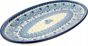 Ovális tál 29,5/18cm Ceramika Artystyczna Bolesławiec