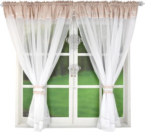 Függöny Panel Lagos 400x160 Fátyol cirkónia